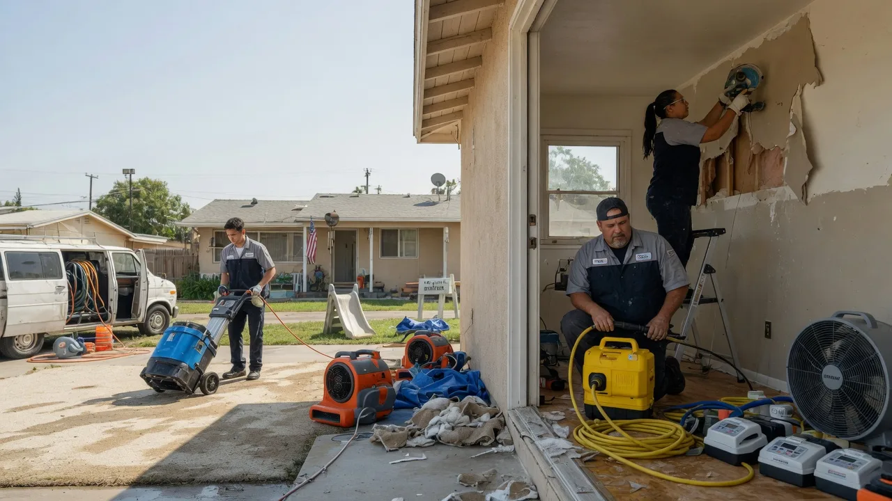 Water Damage Restoration in Wellston, OK near me